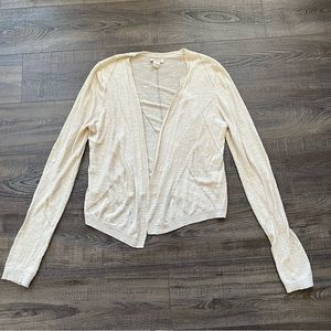 Lucky Brand Open Knit Cardigan